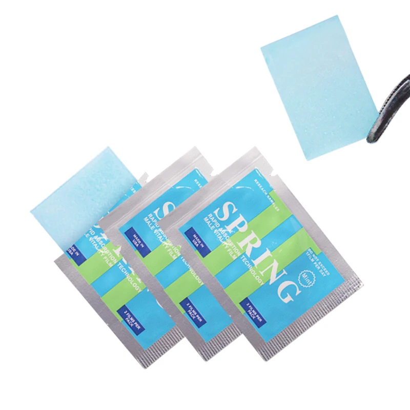 Factory Price Sex Pill Herbal Supplement Energy Power Support Penis Enlargement Mint Film Wig Box Packaging