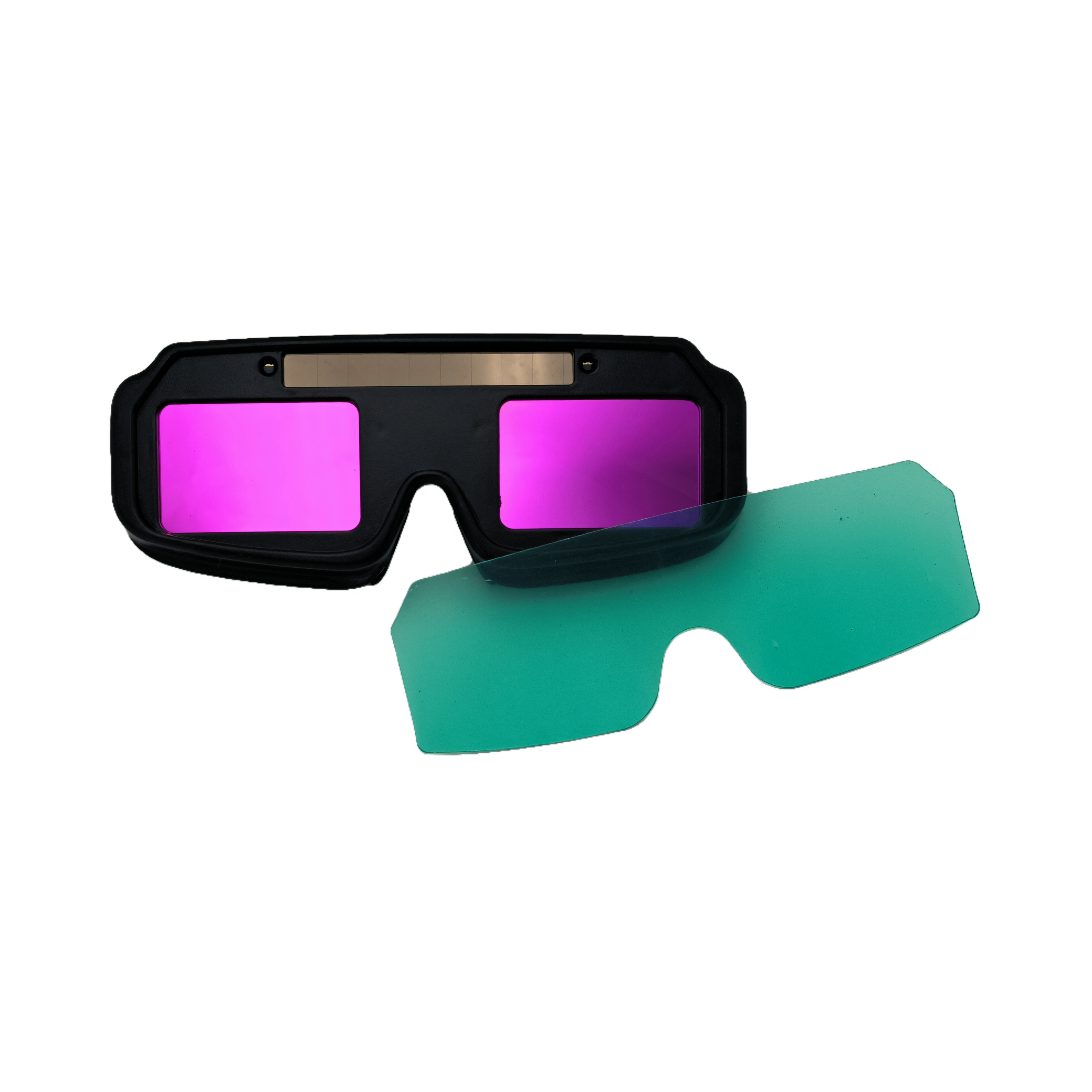 hot sale flip up blue flame electric safety auto darkening welding glasses goggles