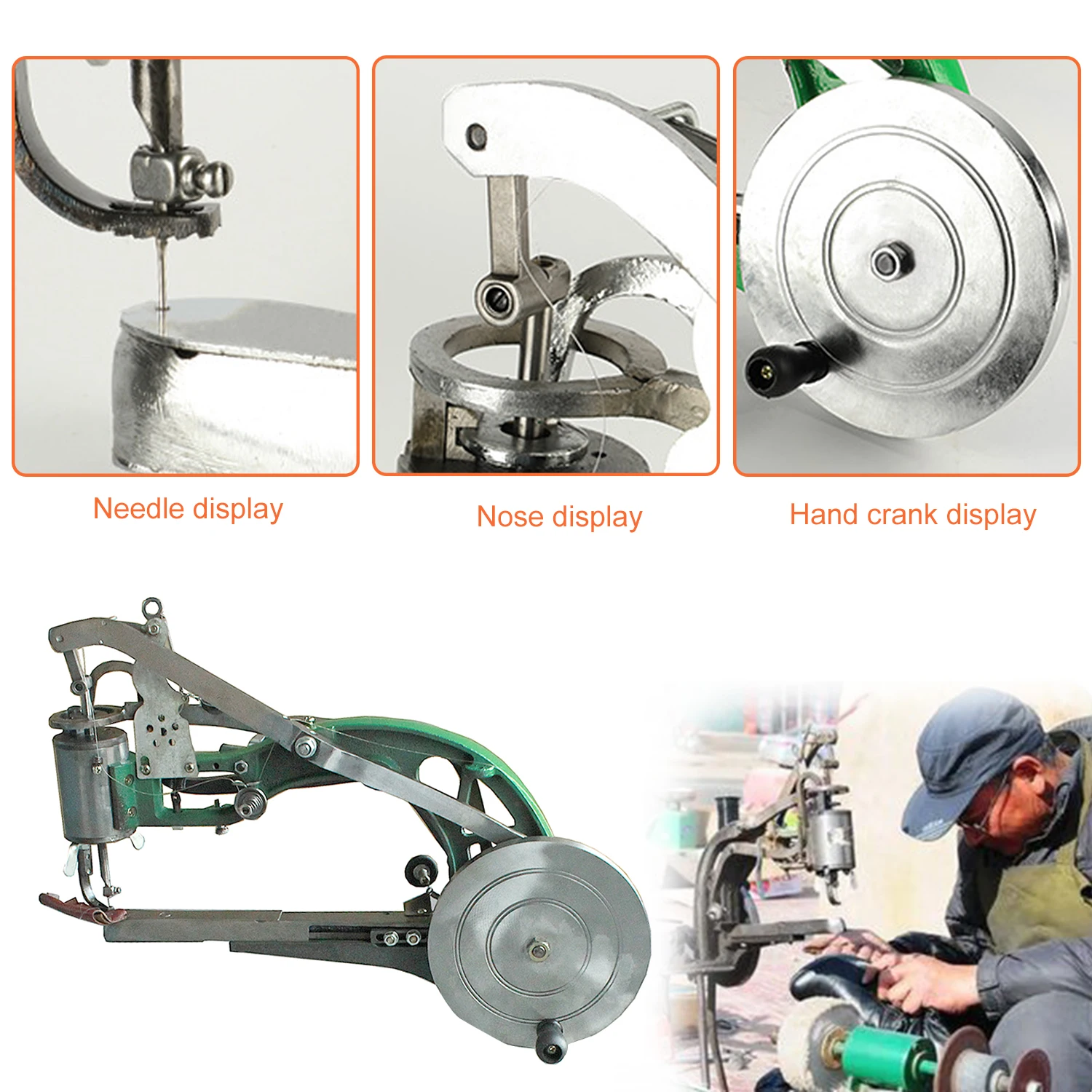 TOP quality  shoe repair leather shoe mending finisher on sale