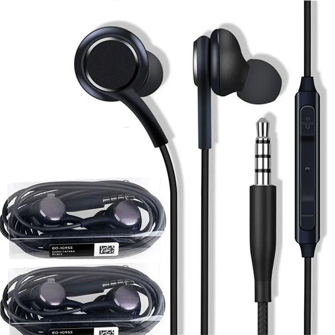 High Quality Wired Stereo Headset In Ear Earphone  For Samsung Galaxy for AKG S8 S9 Note8 s10 Headphone EO-IG955 With microphone