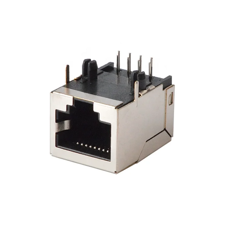 8P8C Ethernet RJ45 Connecter Metal Shell RJ45 Cat6
