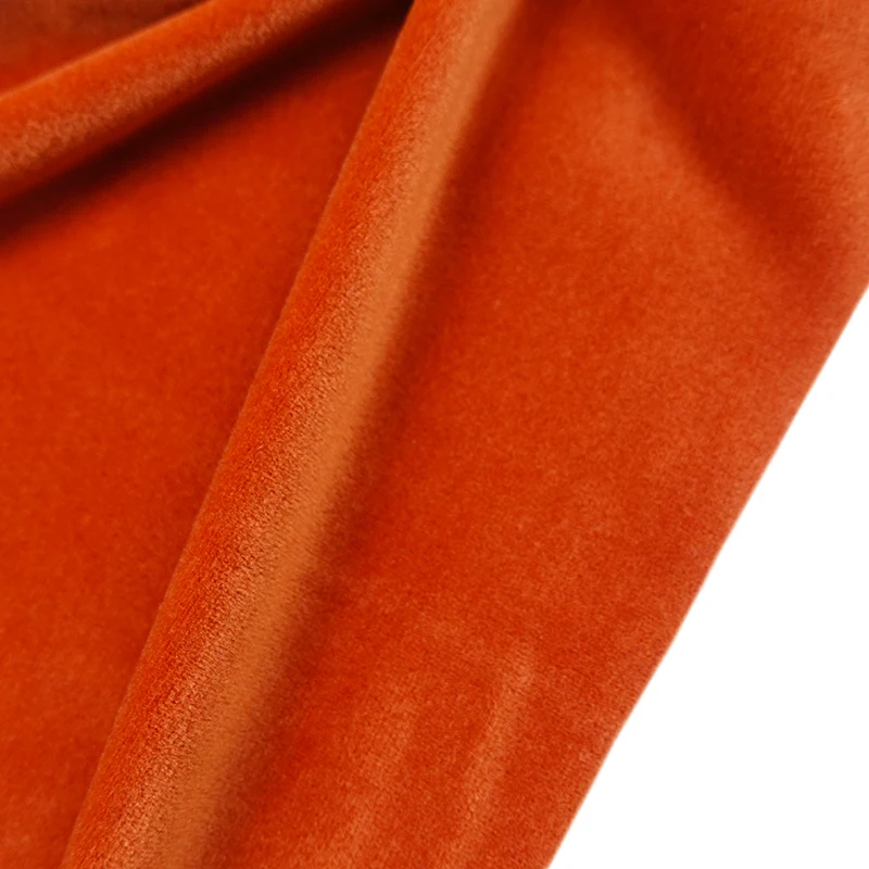 Супермягкий бархат с спандексом для одежды и одеял