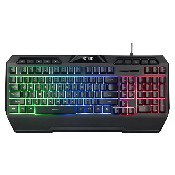 
Gaming Keyboard Back Light Anti Ghosting Wired Teclado RGB Wired des keyboard 