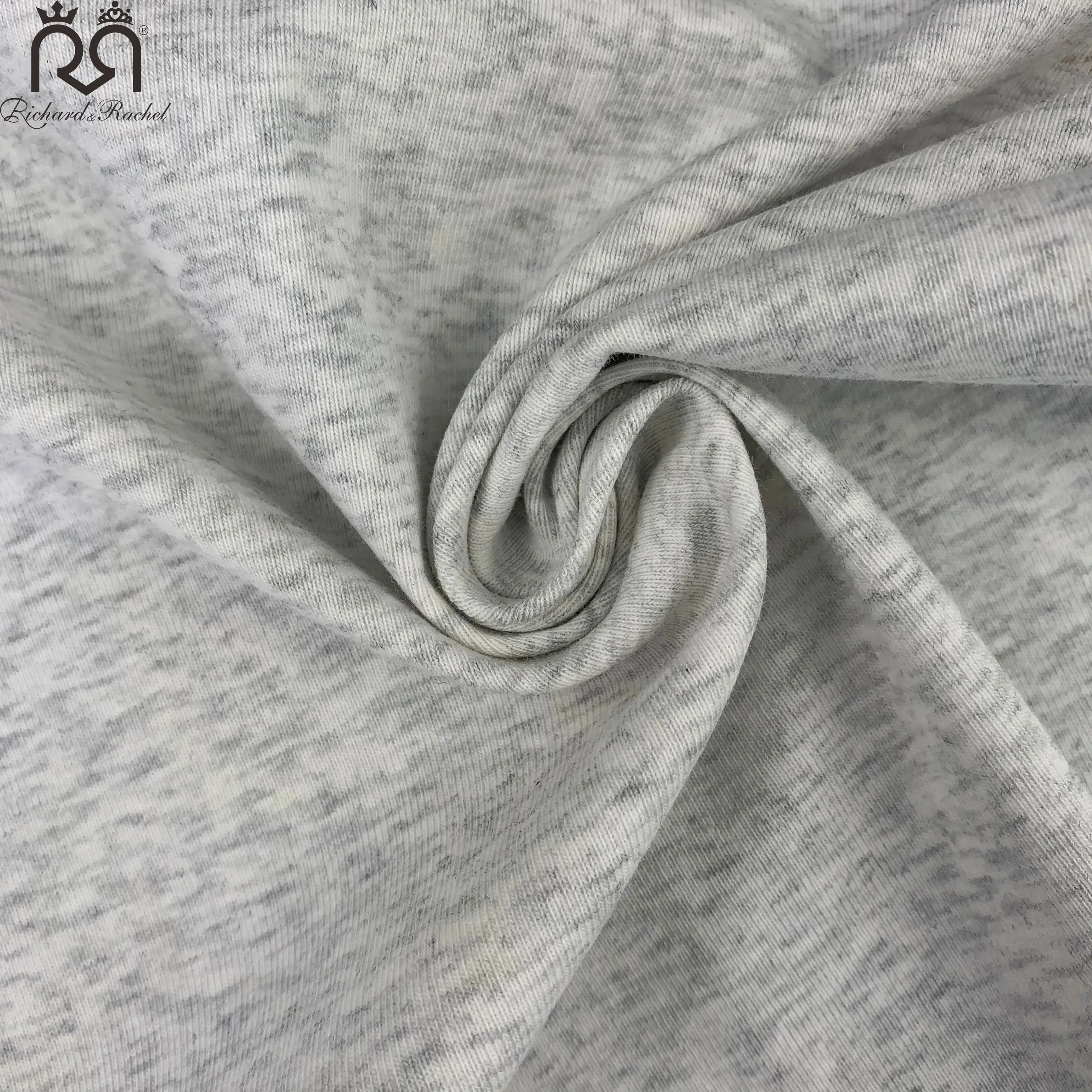 
High Quality Ribbing 1x1 Cotton Spandex Fabric For Garments 