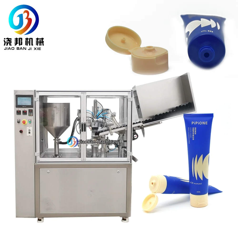 JB-100FW Automatic Plastic Cosmetic Cream Tube Filling Sealing Machine