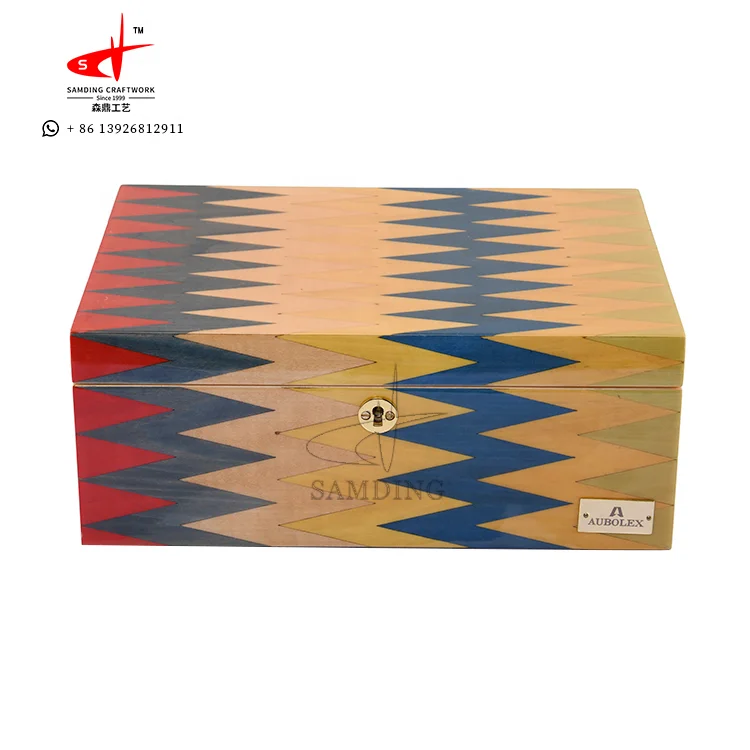 SAMDING high end vip box large decorative ornate wooden stash box