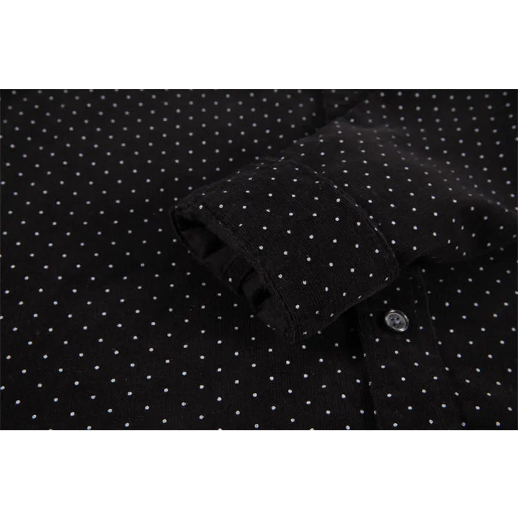 2020 Hot Sale New Casual Shirt Design High Quality Cotton Warm Slim Fit Long Sleeve Corduroy Shirts for Men