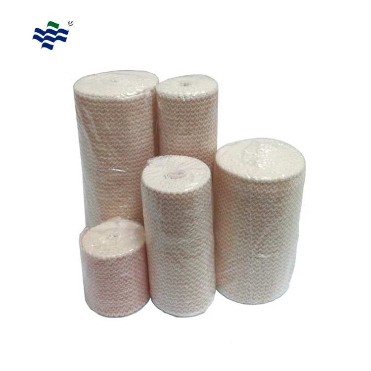 Ticare Oem Odm Guma Bandaz Elastyczny Hochelastische Bandage Haute Elasticite Rubber High Elastic Bandage With Nylon Button