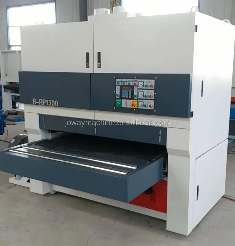 automatic feeder drum sander wide belt sanding machine 1300mm wood furniture panel sanding machines woodworking