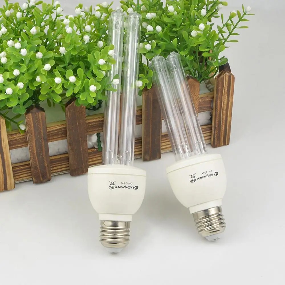 UVC quartz lamp for disinfection Home UV lamp sterilizatin 220V 110V germicidal light E27 bathroom UVC lamp