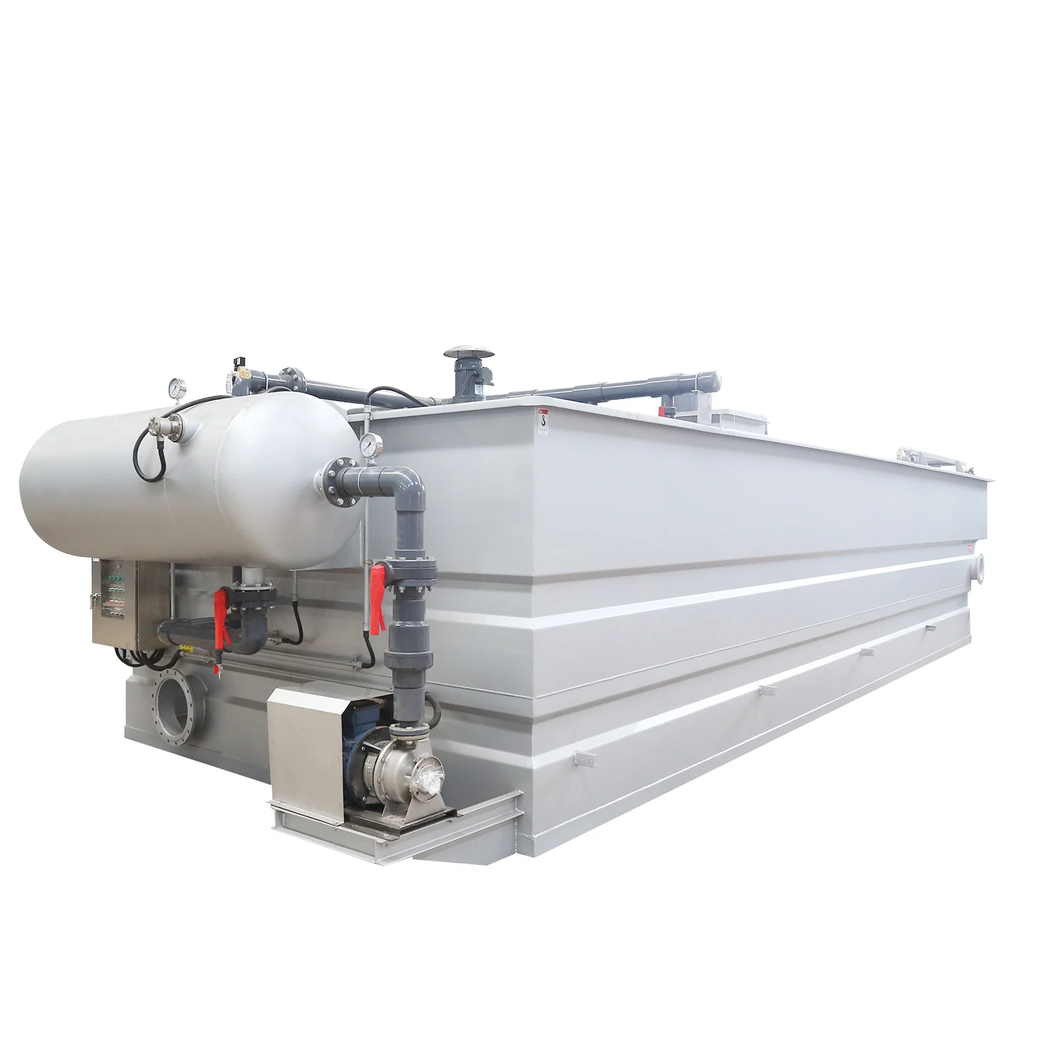 mild steel dissolved air flotation liquid wastewater treatment daf unit