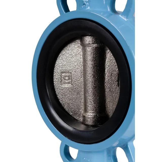ptfe lined rotork pneumatic actuator control wafer lug type butterfly valve for water supply