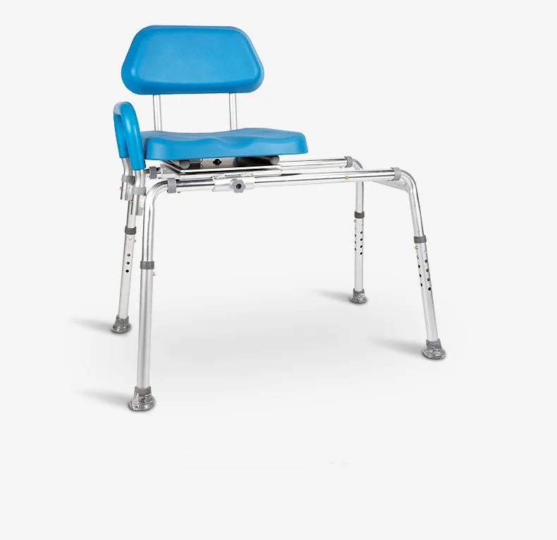 Sinway Premium Sliding Bath Transfer Bench with Swivel Seat-Padded