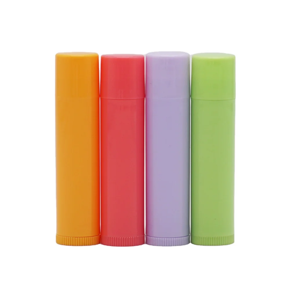 
Small MOQ Black Tube 5g Lip Balm Container Lip Balm Tube 