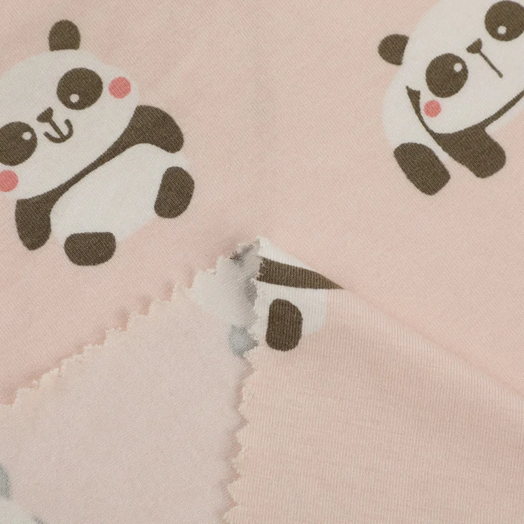 China Factory Ready Made Comfortable Fashion Bamboo Fabric Jersey