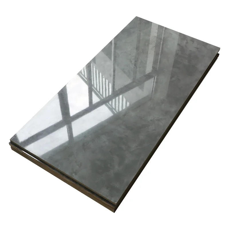 1220*2440*18mm High Gloss white color UV MDF Board for Kitchen cabinet