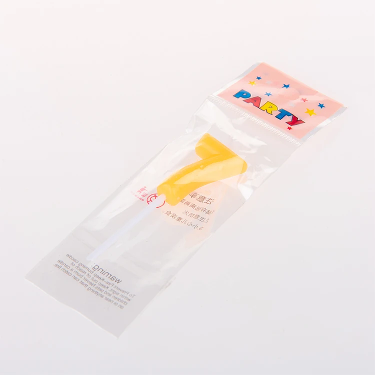 2021 Hot sell number candle birthday candle 0-9 happy birthday candle