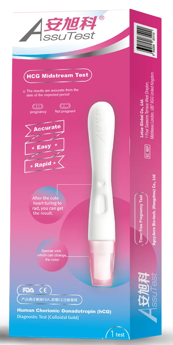 Один шаг Цифровой точный ХГЧ, тест на беременность, бумажная карточка ручка ХГЧ, тест
