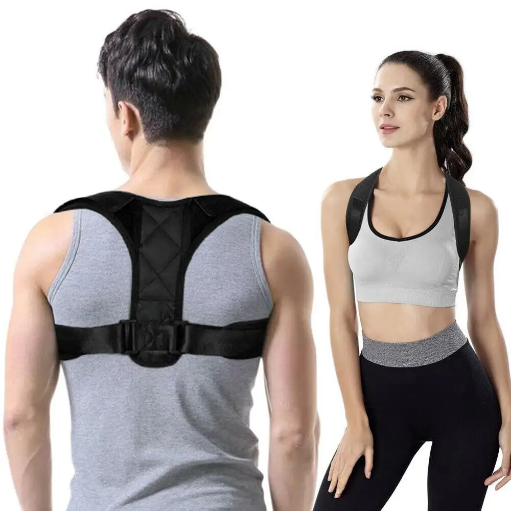 2020 Adjustable Neoprene Humpback Posture Corrector De Postura Ojeras Clavicle Support Neck Back Brace Belt Pain Shoulder Lumbar