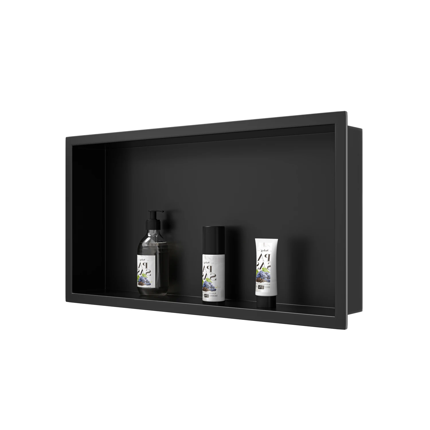 Innovative 304 Stainless Steel Wall Niche with Multiple Sizes for Space-Saving and Organized Bathroom Storage