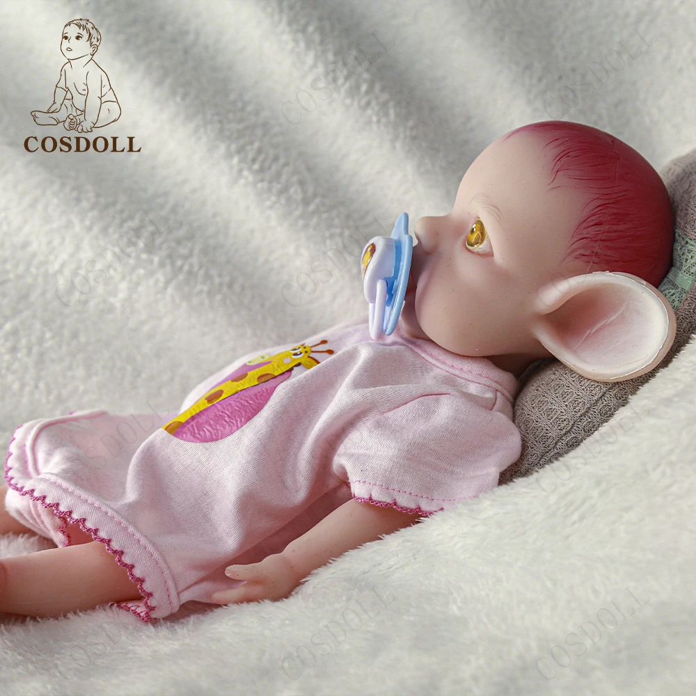 COSDOLL Solid silicone Elf baby doll reborn baby doll Platinum Newborn Baby Dolls