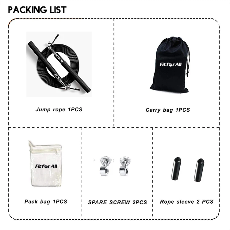 Wholesale Professional Aluminum Skipping Speed Jump Rope