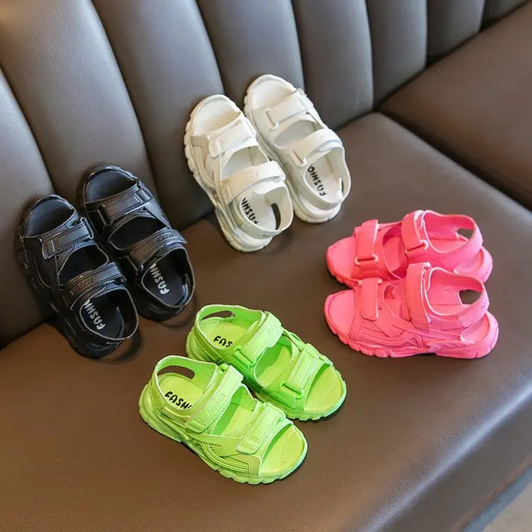 
Дети младшего школьного возраста туфли с поддержкой взъема стопы летние дети без каблука ортопедические сандалии детская обувь из натуральной кожи для мальчиков 