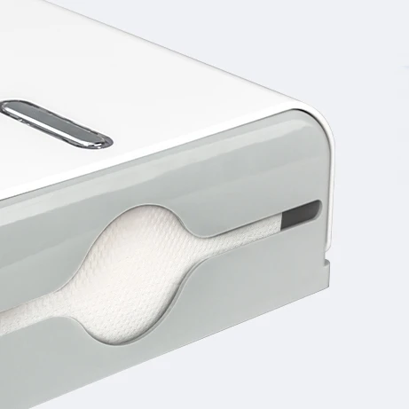 No punching square Refillable Paper Towel Dispenser Wall mounted ABS Jumbo Roll ABS kitchen tissue dispenser