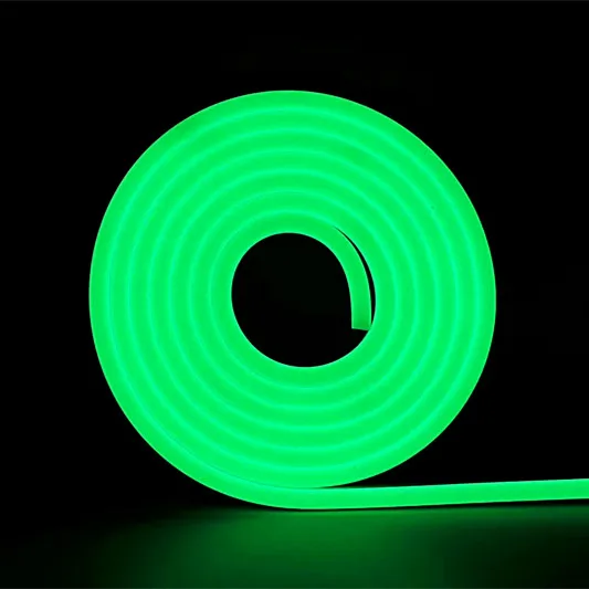 12V 24V 120V 240V Ultra thin waterproof 612 mm ice blue led neon flex light for make neon sign