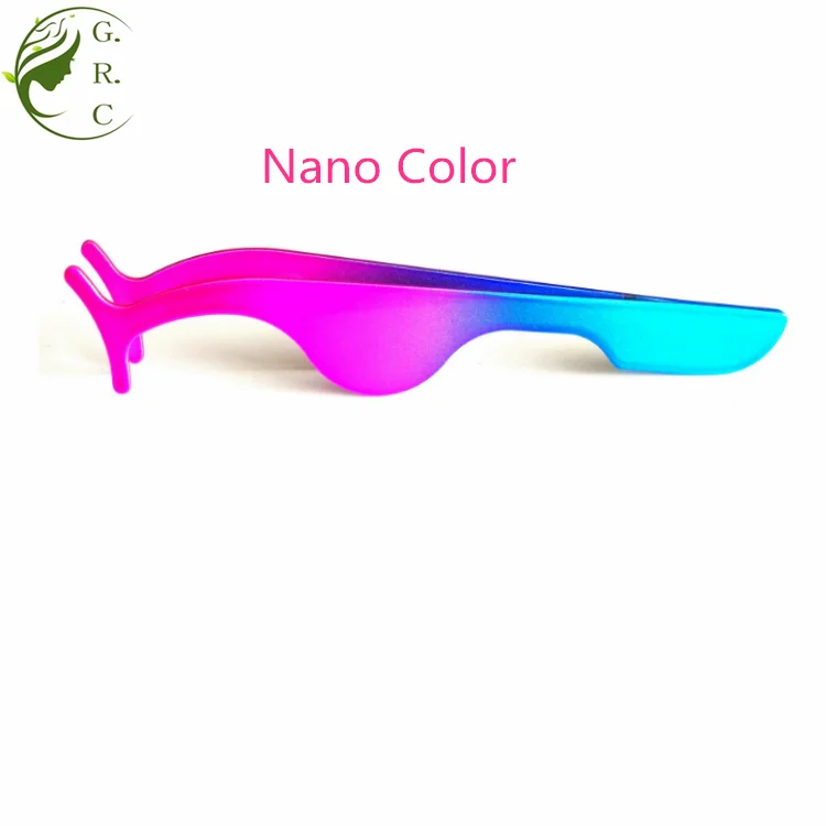 JMJ Provide Sample Many Color Choose Large Inventory Private Label Metal Eyelash Extension Steel Cosmetic Tool Eyelash Tweezer