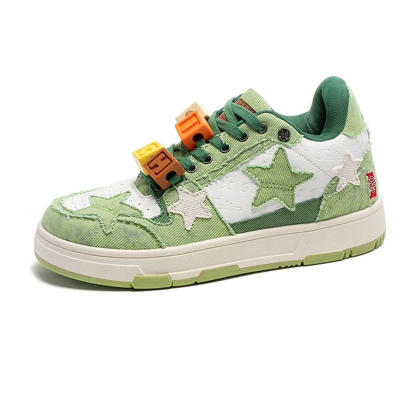 Autumn Trend Colors Skate Shoes Brand Sneakers Men Women Designer Shoes Skateboard Low-cut Flat Stars Shoes Man Sneakers