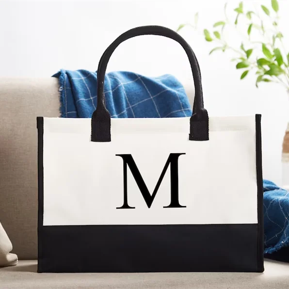 Wholesale Shopper Bag Custom Printed Large Natural Eco Friendly Canvas Shopping Tote Beach Bag With Logo