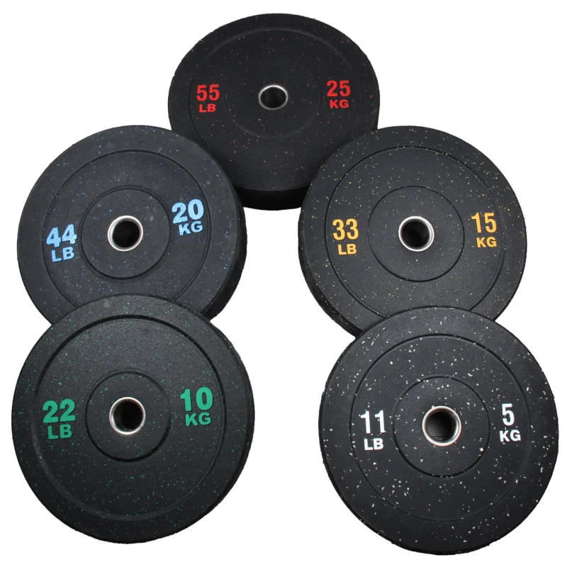 Wholesale Gym Weight Plate Standard Rubber Bumper Plates Weight Lifting Barbell Weight Plate