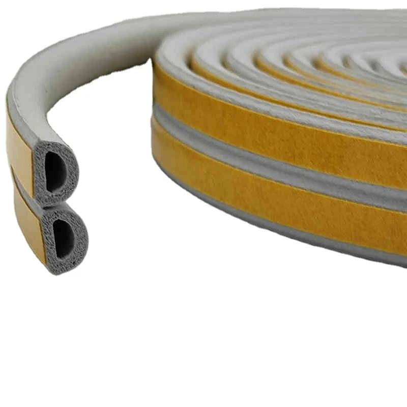 Doors and windows frame epdm foam weather strips dustproof windproof coldair proof seal strip