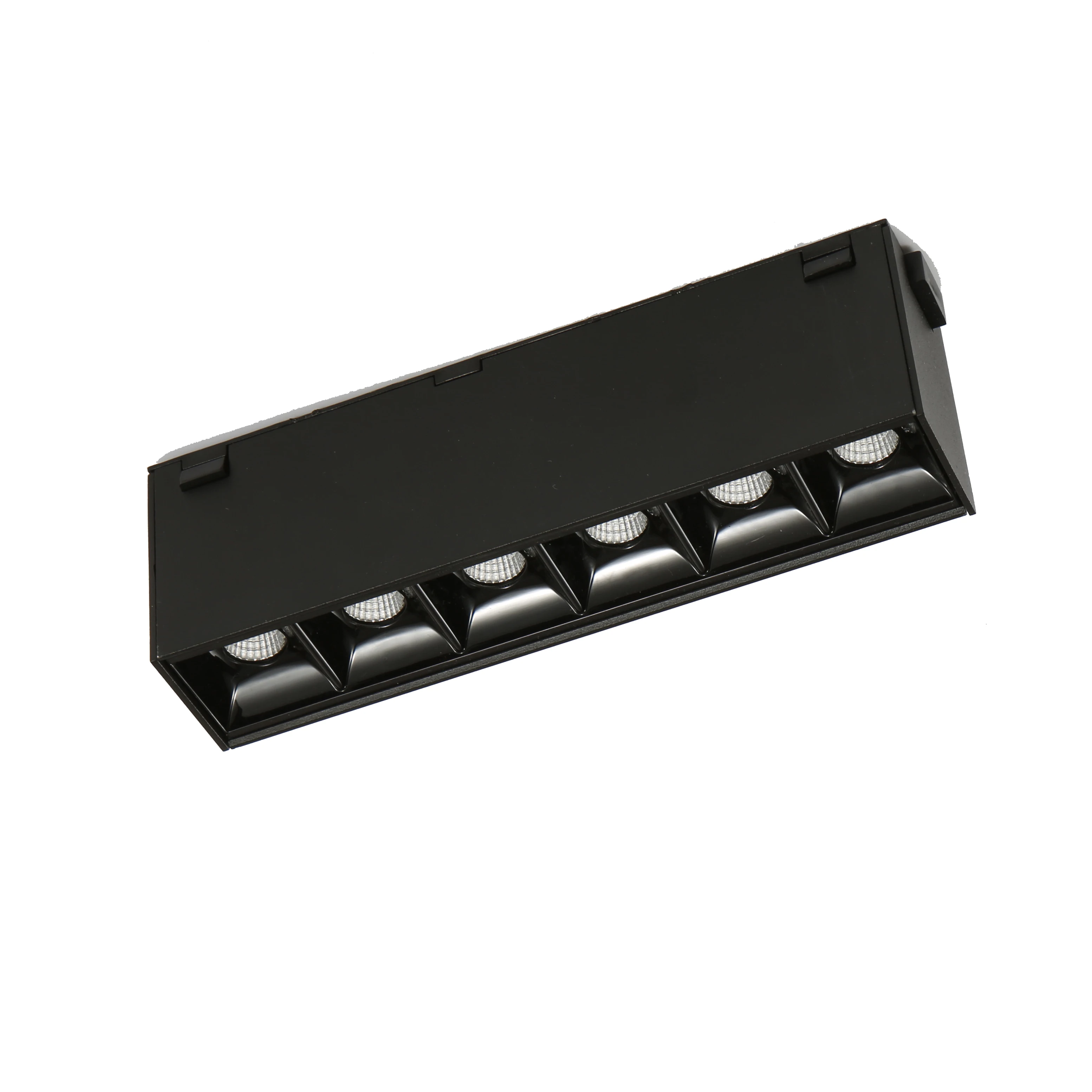 Хорошее качество, алюминий, 24 В постоянного тока, 6 Вт, магнитный Трековый светильник и светодиодная линейная решетка радиатора