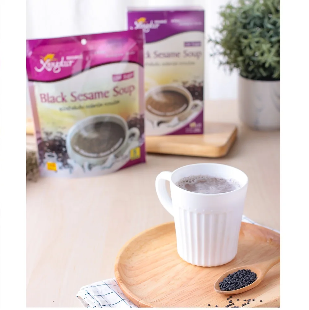 Healthy Drink Instant  Black Sesame Soup by Xongdur Best Quality