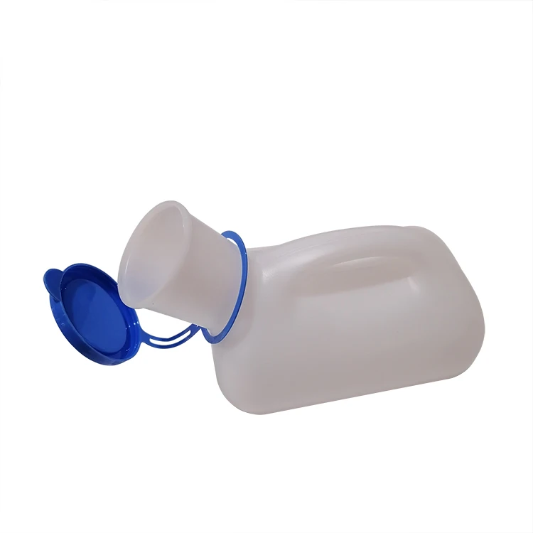 1L HDPE urine bottle plastic for travel car use from plastic factory SINCE 1993