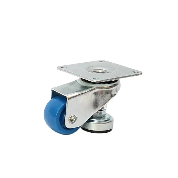 DLPO Adjustment caster wheels with foot cup heavy duty adjustable caster