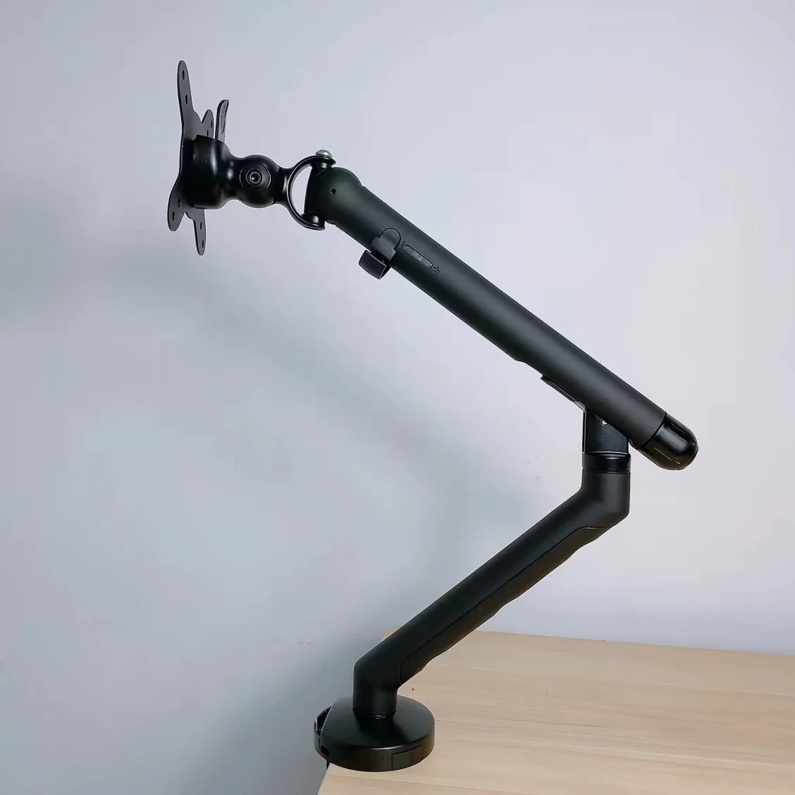 Premium Computer Monitor Stand Riser Height Desktop Quick Mount USB Office Computer Monitor Arm