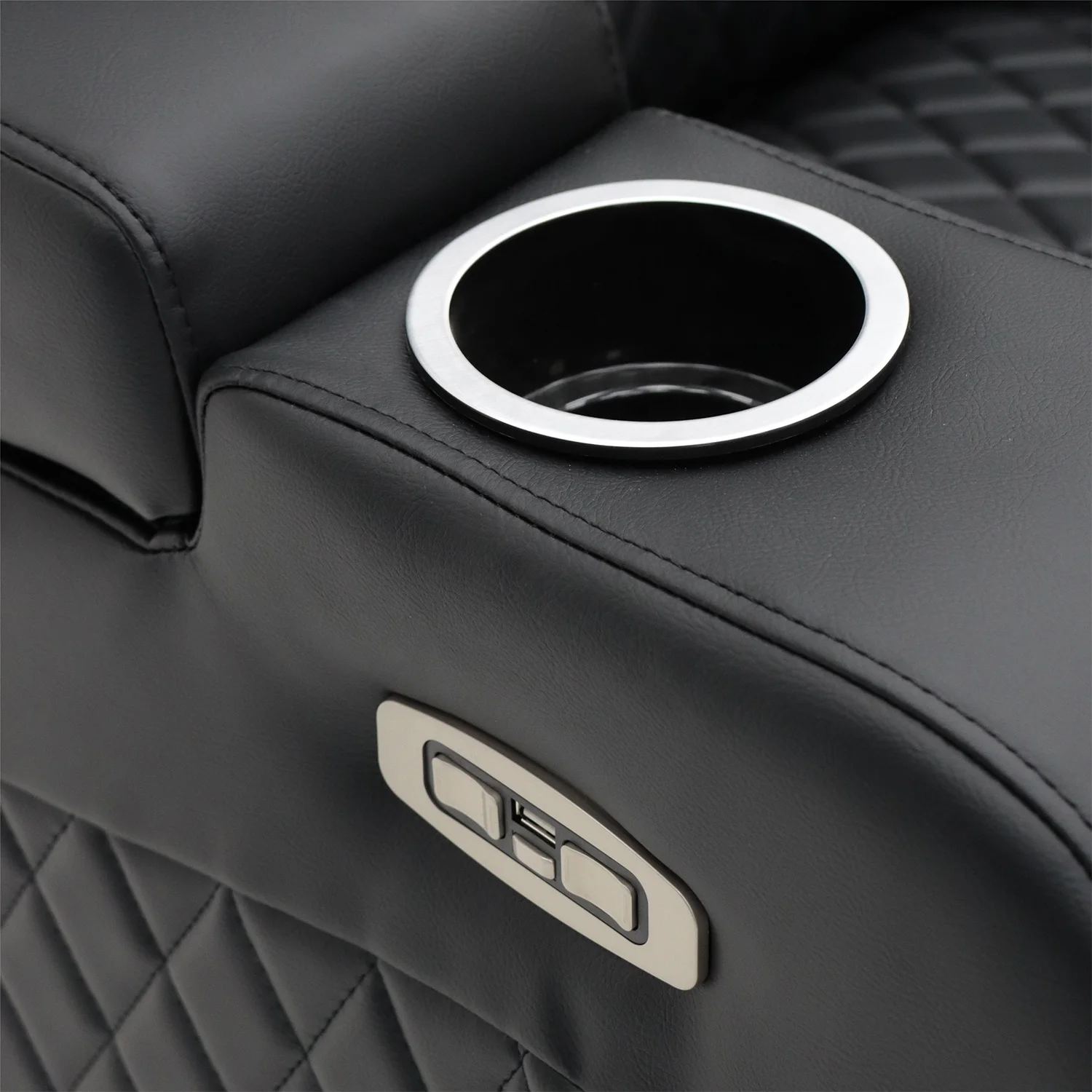 Geeksofa Modern Manual Electric Luxury VIP Sectional RV Recliner Sofa Set For Car Seat