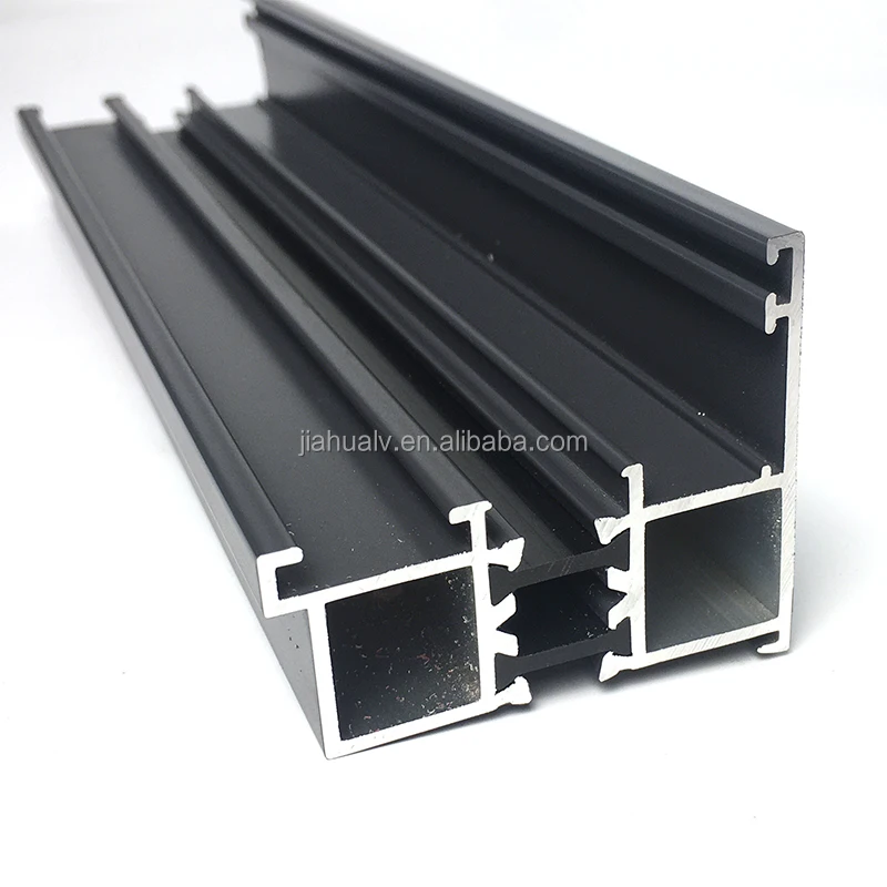 Hot Selling Foshan Aluminum Profiles for 8-18mm Glass Fixing Customized Sash AluminumProfile for Tempered Glass