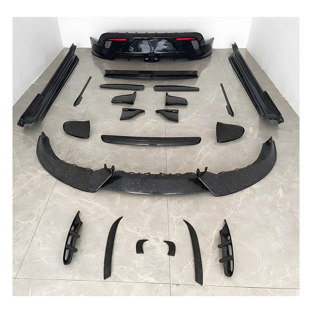 Custom Carbon Fiber Auto Components Precision Injection Molding and 3D Printing Support Small Batch Car Body Kits