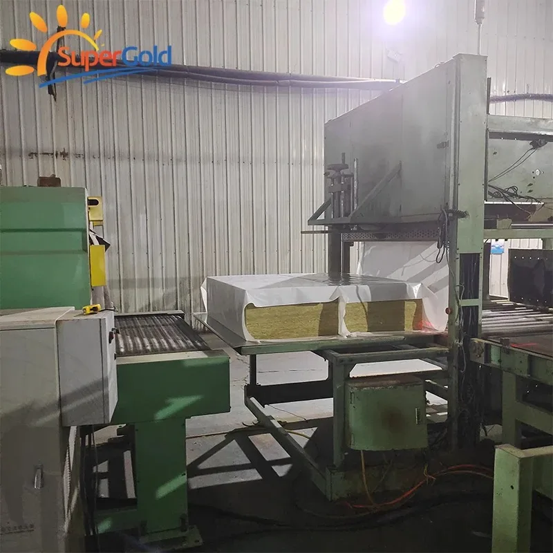 SuperGold 60kg/m3 lana de roca ladrillo placa de lana de roca