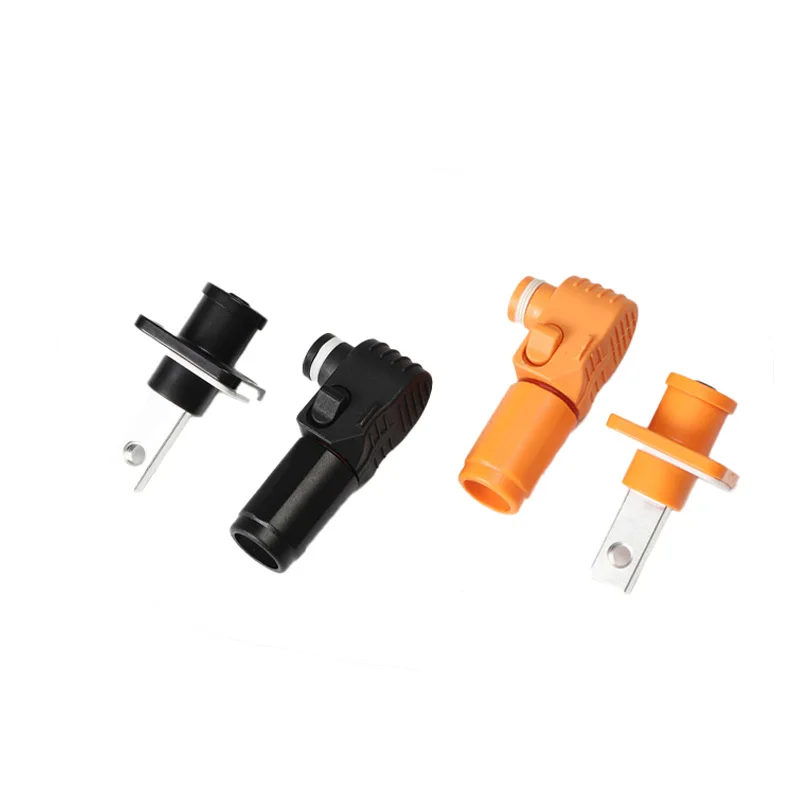 Waterproof IP67 Energy Storage Connector 200A High Current HV Busbar Pin 8mm Cable Plug Connector