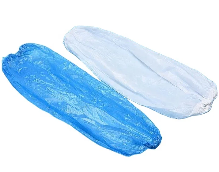 100pcs/pack Waterproof Blue Color Over sleeves protector Disposable arm sleeve covers
