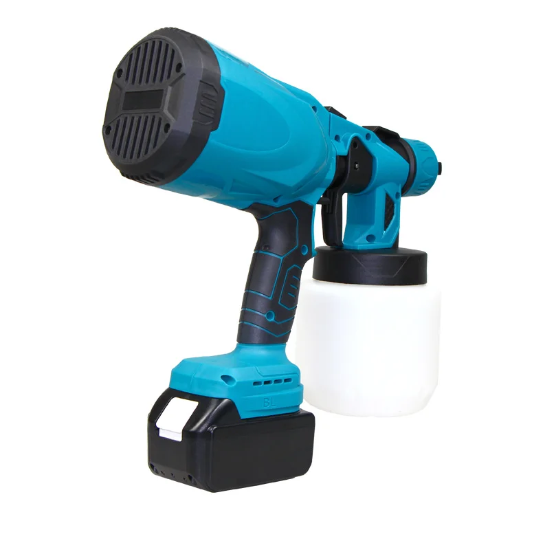INNO 21V Portable Cordless Power Mist Fogger Sprayer Home Electric Airless Paint Spray Gun