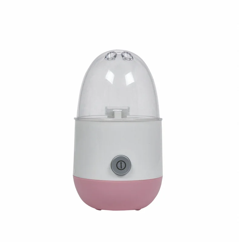 Mini portable electric egg boiler 1pc rapid egg cooker easy to peel hard medium soft boiled eggs maker steamer