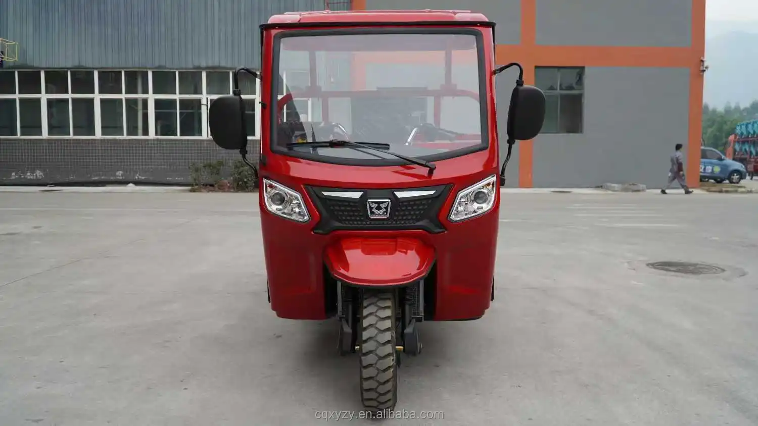 Двигатель с водяным охлаждением 250cc моторизованный трицикл сельскохозяйственный грузовой топливный мотоцикл
