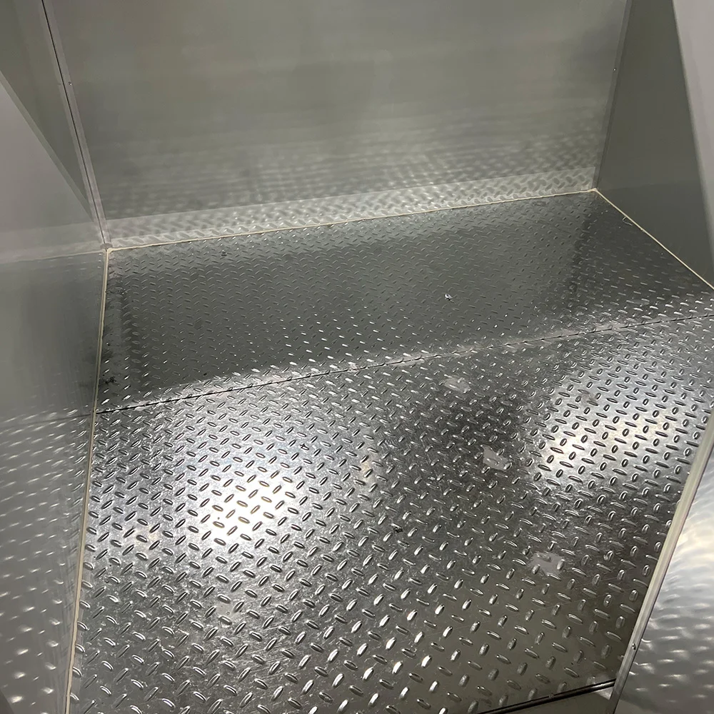 6.5x6.5 stainless steel protective shed wing door with long service life for security rooms and guard rooms Customized size