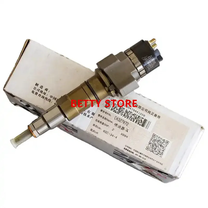 Genuine and new diesel fuel common rail injector 4327072 For Cummins ISL9.5 Engine